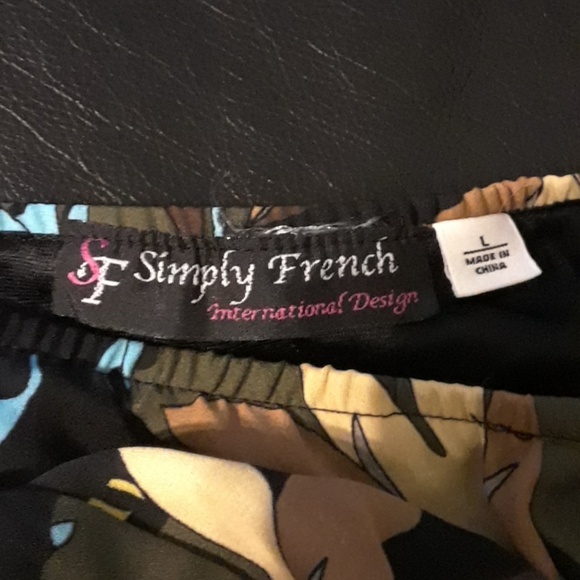 Pretty Floral Print Skirt, size L - Picture 4 of 6